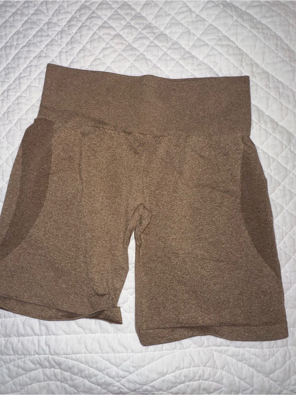NVGTN Mocha Contour Seamless Shorts